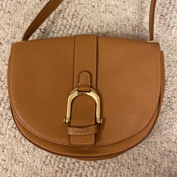 Sam Edelman Leather Horseshoe Crossbody - Picture 2 of 11